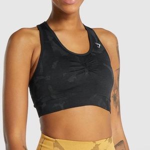 NEW adapt camo seamless racer back sports bra